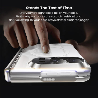 Transparent Electroplated Case with Kickstand