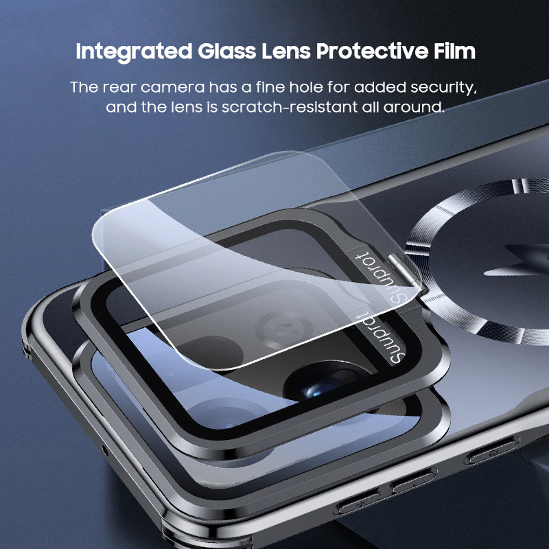 Lens Bracket Frosted Case with MagSafe