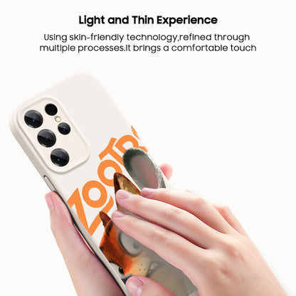 Zootopia Liquid Silicone Lanyard Case