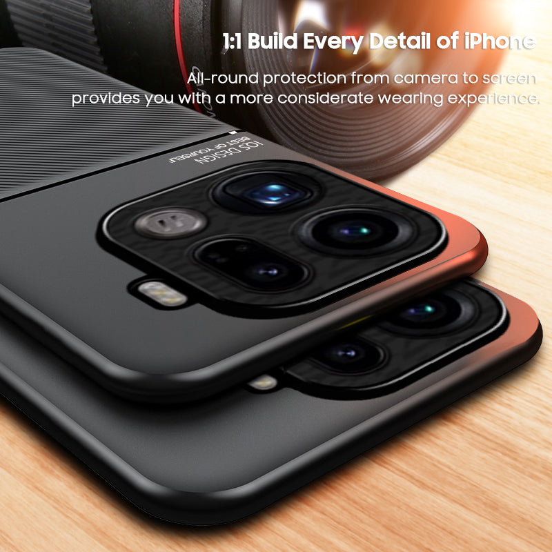 Carbon Fiber Textured Frosted Case