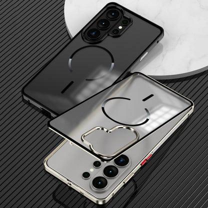 Single-Sided Buckle Metal Frame Case with MagSafe