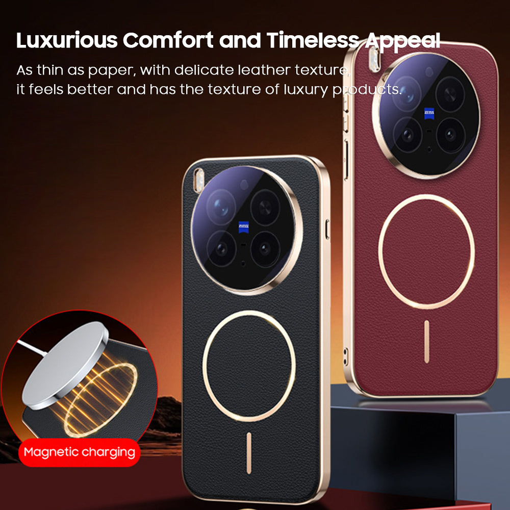Luxury Leather Case with MagSafe