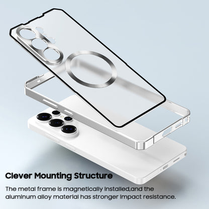 Single-Sided Buckle Metal Frame Case with MagSafe