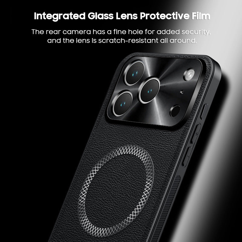 High-Quality Business Leather Case with MagSafe