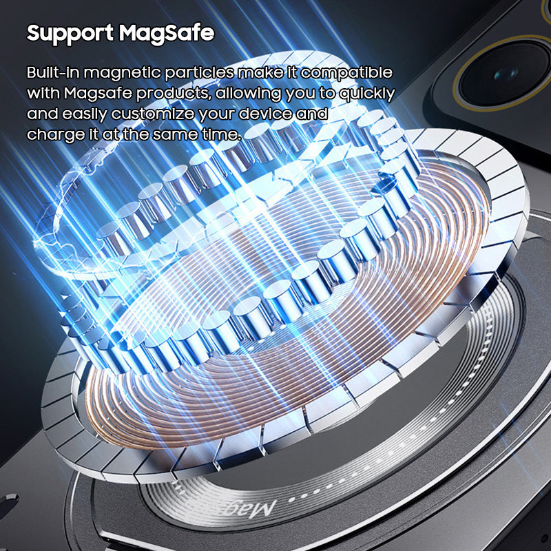 Heat Dissipation Foldable Bracket Case with MagSafe