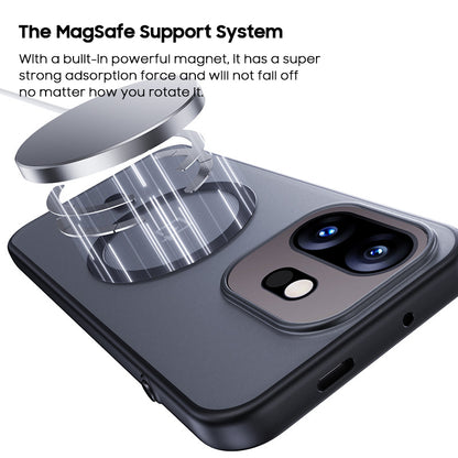 Translucent Frosted Swivel Stand Case with MagSafe