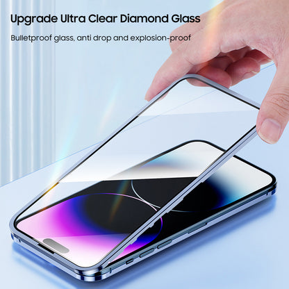 Double-Sided Protective Titanium Case with MagSafe