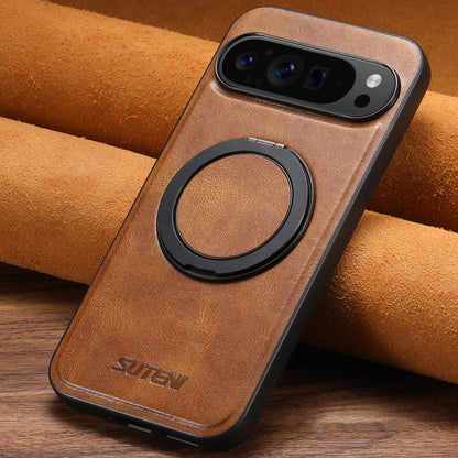360° Rotating kickstand Leather Case with MagSafe