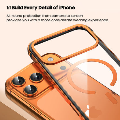 Alloy Frame Transparent Case with MagSafe