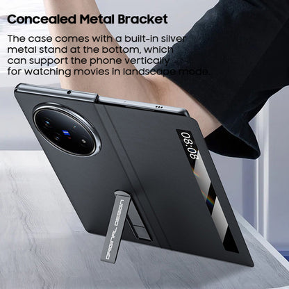 Folding Flip Leather Case