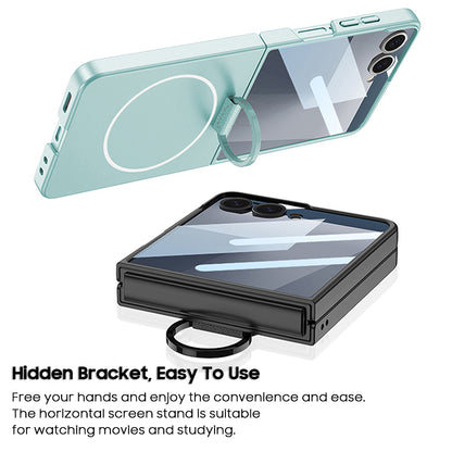 Ring Buckle Stand Anti-Fall Case with MagSafe