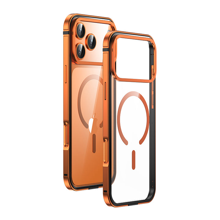Alloy Frame Transparent Case with MagSafe