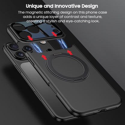 Creative Splicing Frosted Case with MagSafe