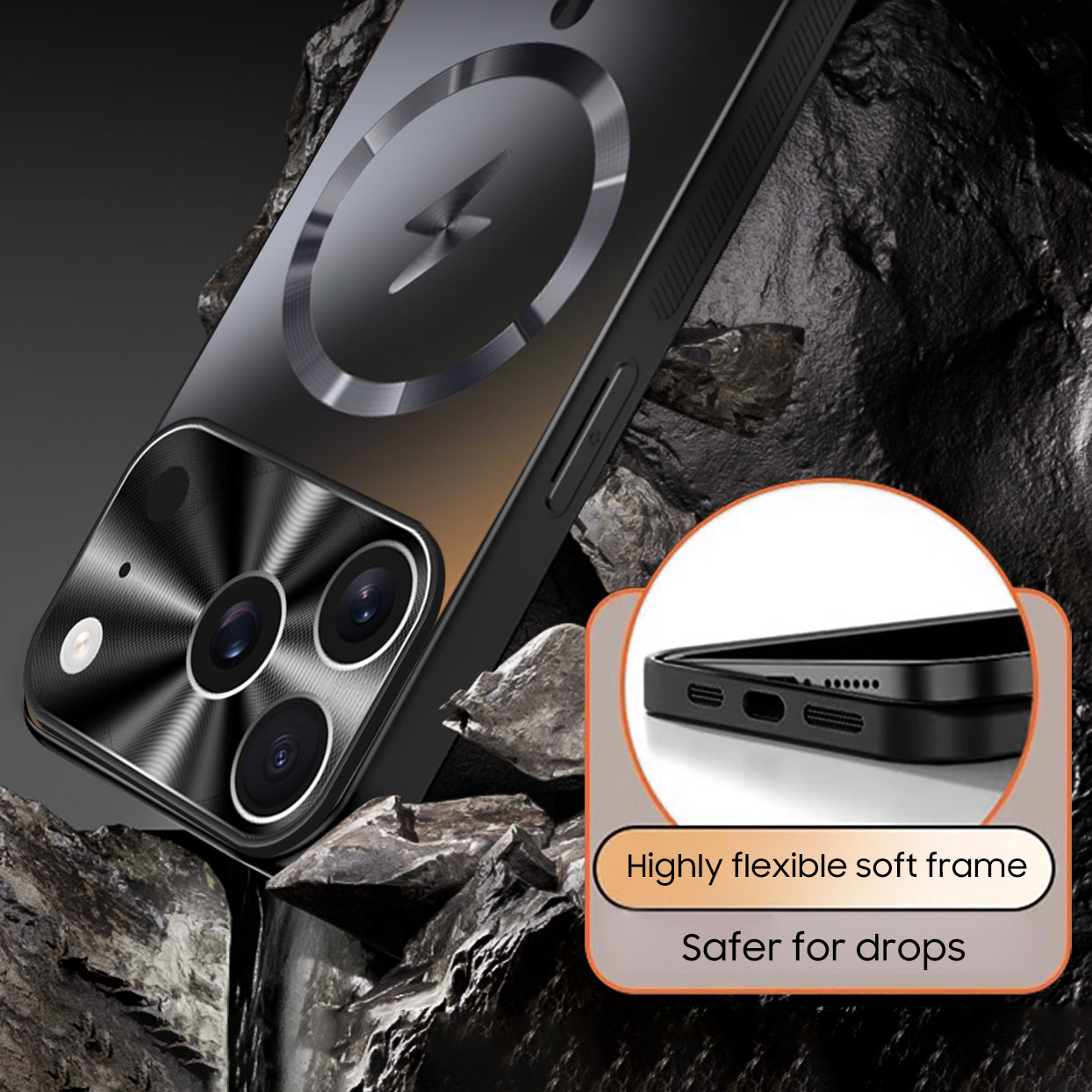 Anti-Fingerprint Matte Case with MagSafe