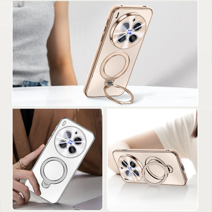 Rotating Magnet Stand Frosted Case with MagSafe