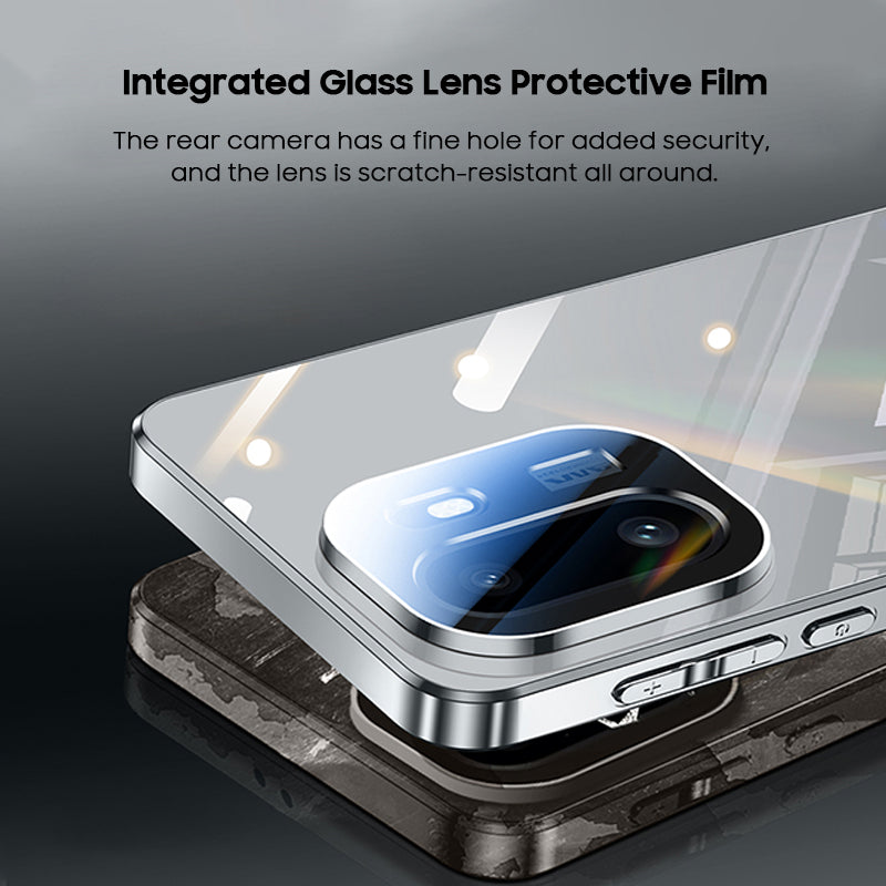 Electroplated Tempered Glass Case