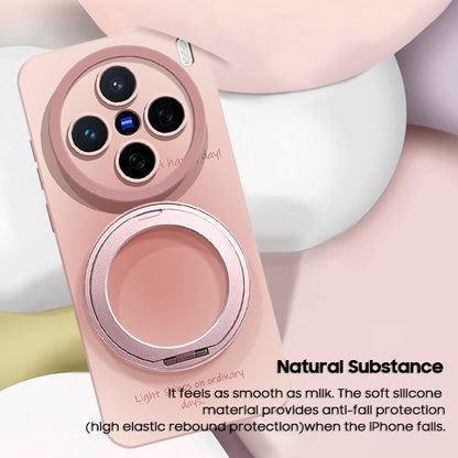 Liquid Silicone Lanyard Case with MagSafe