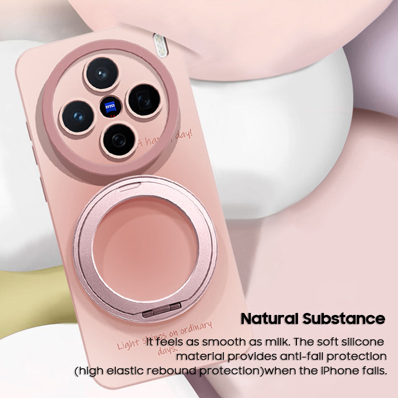 Liquid Silicone Lanyard Case with MagSafe