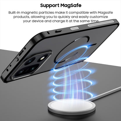 Metal Spring Buckle Case with MagSafe