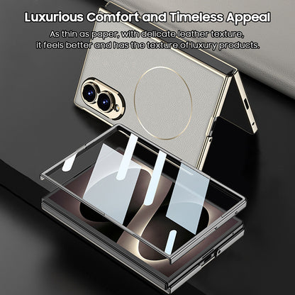 Folding Leather Case