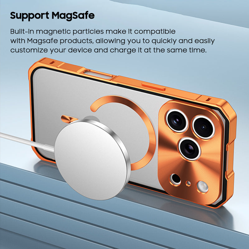 Single-Sided Buckle Metal Frame Case