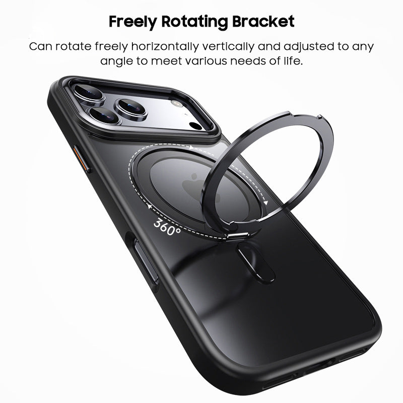 Rotating Stand All-Inclusive Anti-Fall Case with MagSafe