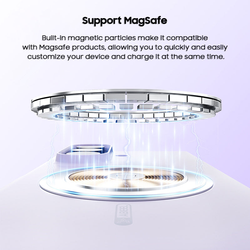 Solid Color Liquid Silicone Case with MagSafe