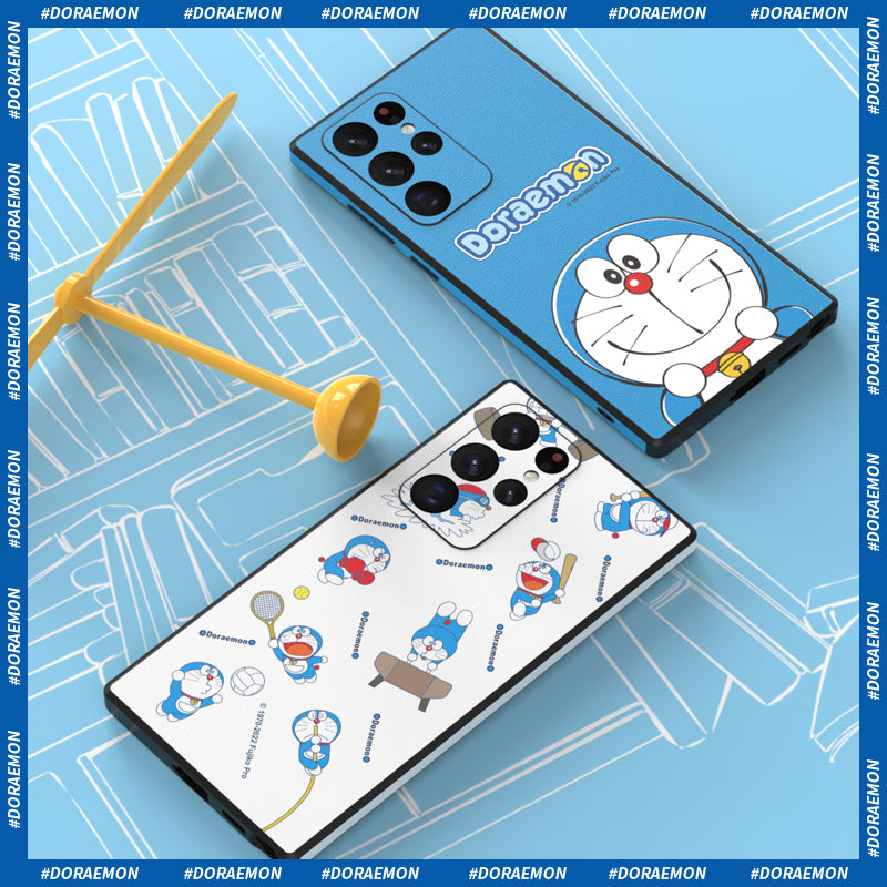 Samsung Series | Doraemon Leather Phone Case