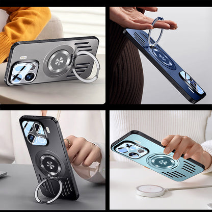 Heat Dissipation Foldable Bracket Case with MagSafe