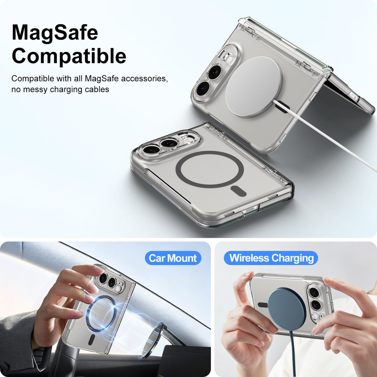 Transparent Case with MagSafe