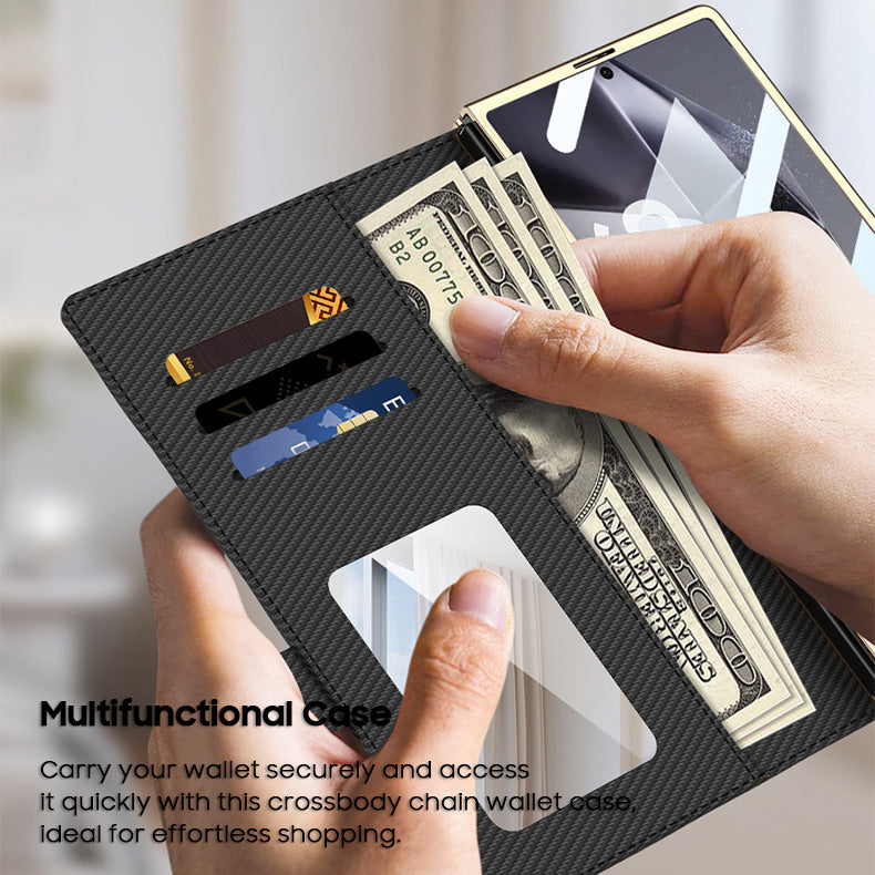 Crossbody Chain Wallet Case