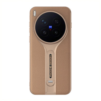 Folding Kickstand Leather Case