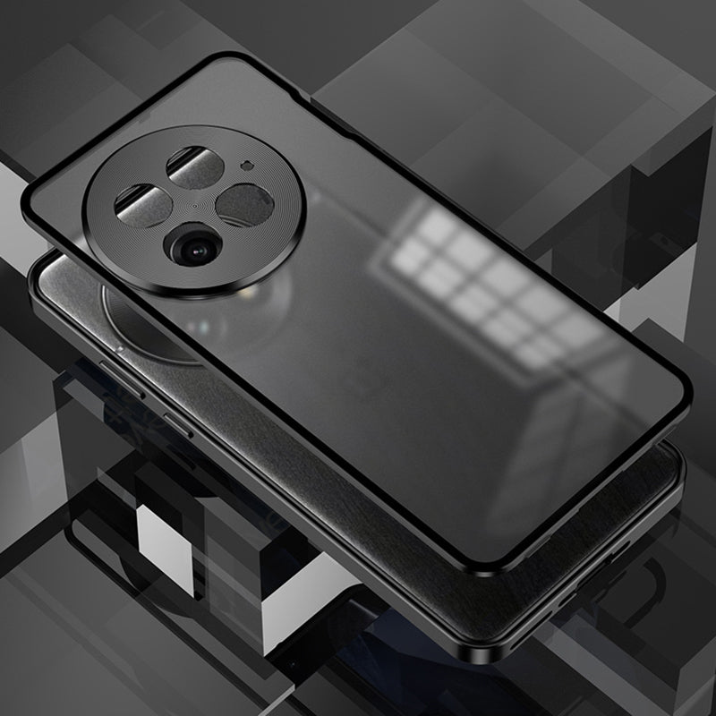 Single-Sided Buckle Metal Frame Case