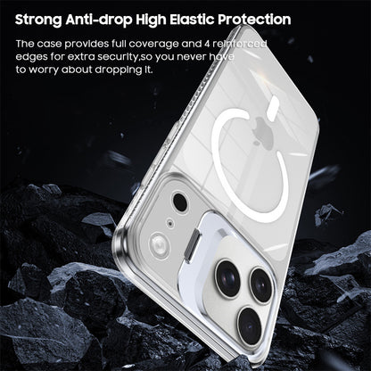 Invisible Lens Holder Clear Case with MagSafe