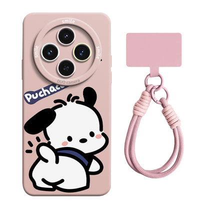 Pochacco Liquid Silicone Lanyard Case