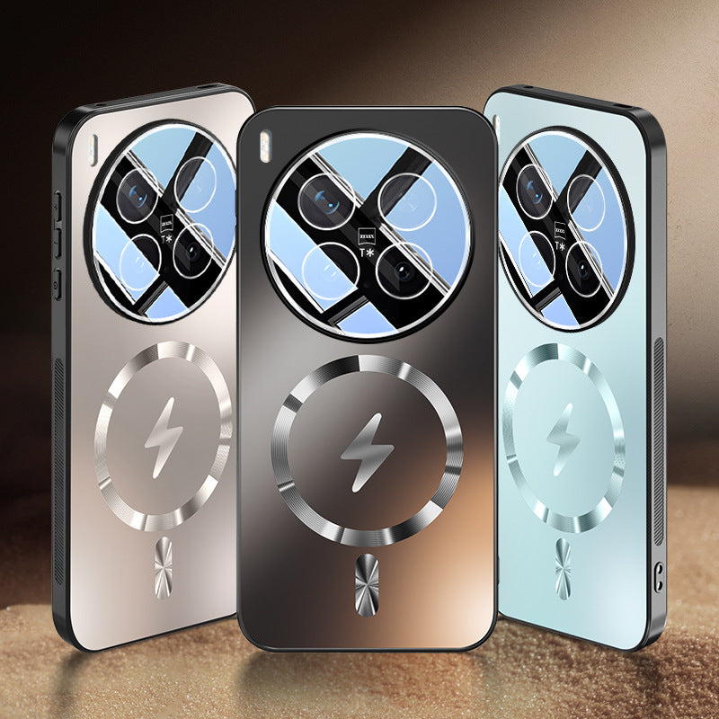 Frosted Glass Case with MagSafe