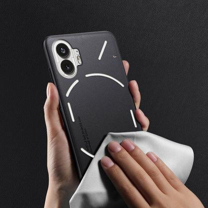 Solid Color Leather Case