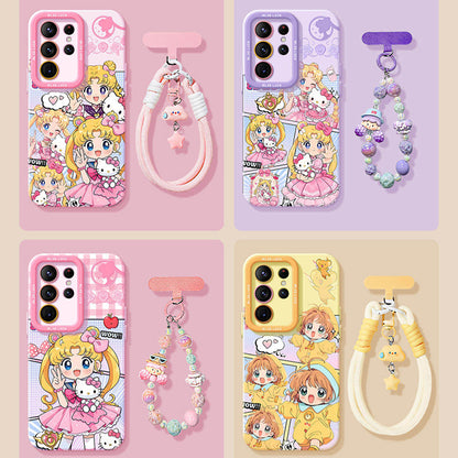 Sailor Moon Liquid Silicone Lanyard Case