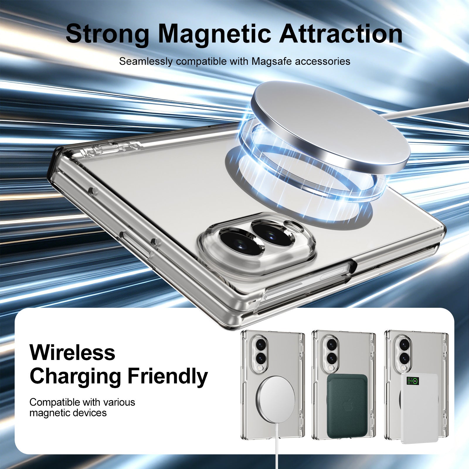 Translucent Skin-Feel Frosted Case with MagSafe