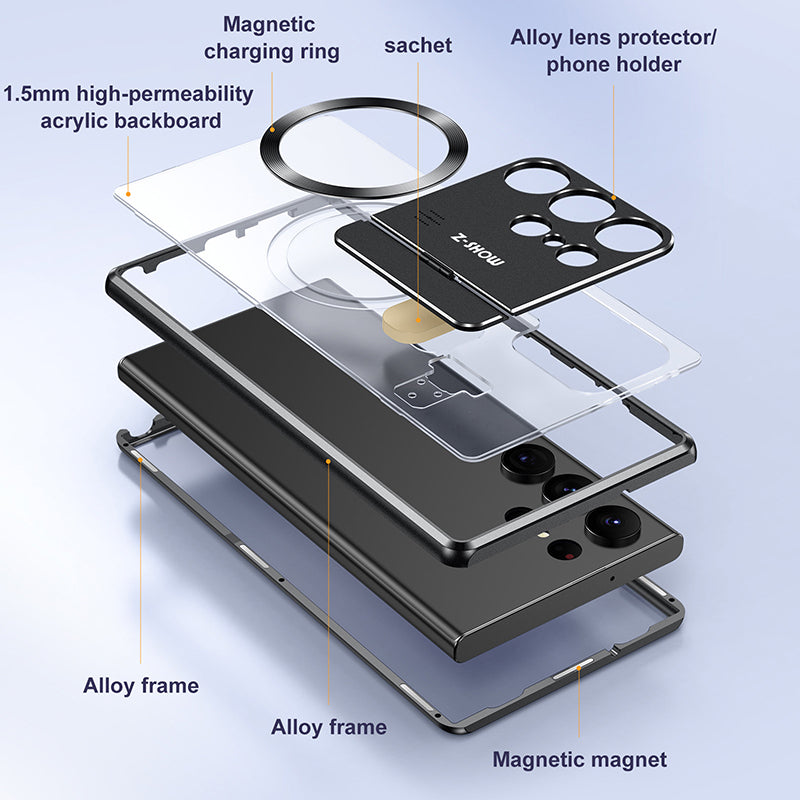 Goggles Holder Metal Case with MagSafe
