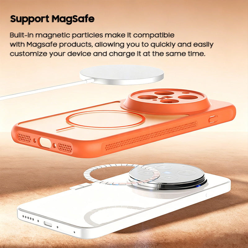 Translucent Skin-Feel Frosted Case with MagSafe