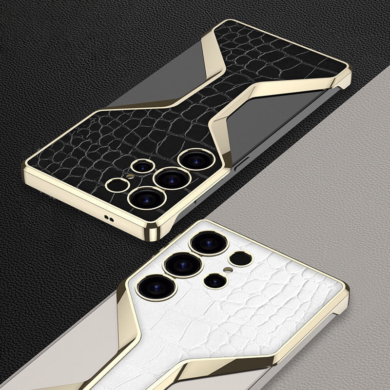 Crocodile Leather Case