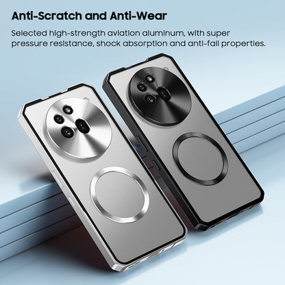 Single-Sided Buckle Metal Frame Case with MagSafe