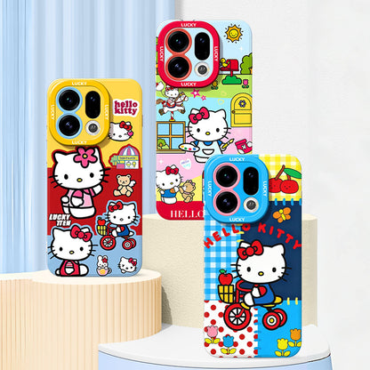 Hello Kitty Liquid Silicone Lanyard Case