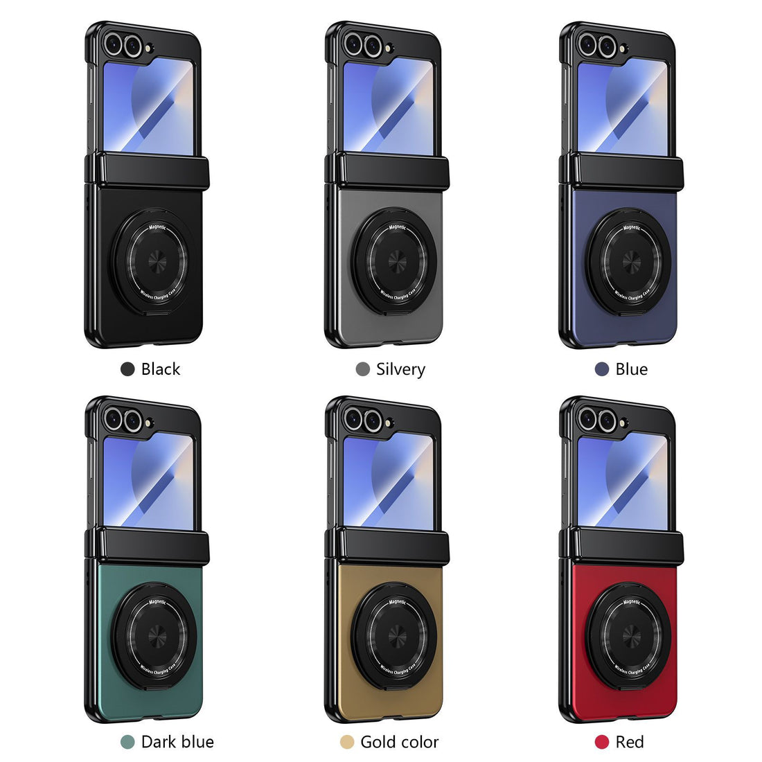 Samsung Galaxy Z Flip Series | 360° Rotating Stand Phone Case