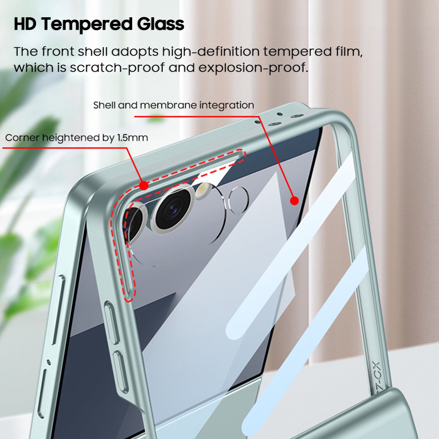 Ultra-Thin Matte Ring Buckle Case