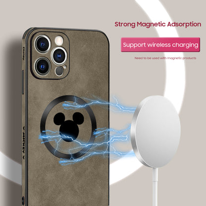 Original Disney Cartoon Leather Case with MagSafe