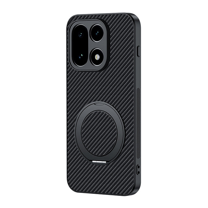 Carbon Fiber Pattern Rotating Bracket Case with MagSafe