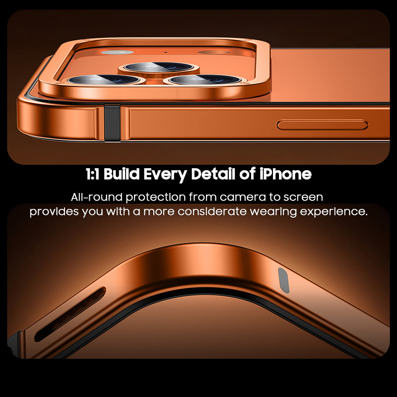 Alloy Metal Frosted Case with MagSafe