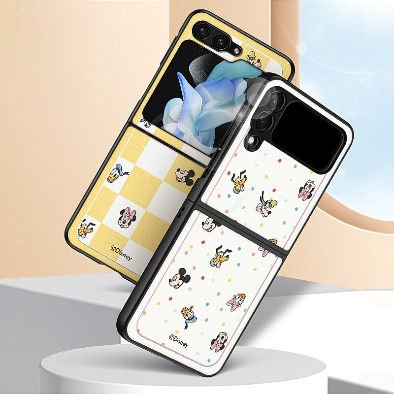 Serie Samsung | Funda para teléfono Galaxy Z Flip Series Disney con dibujos animados
